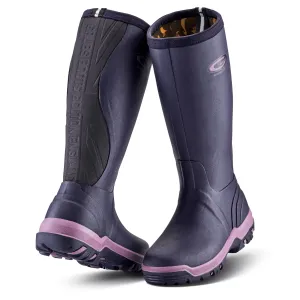 Grubs Womens Rainline 2.0 Wellies Seamless Comfort River Crossing