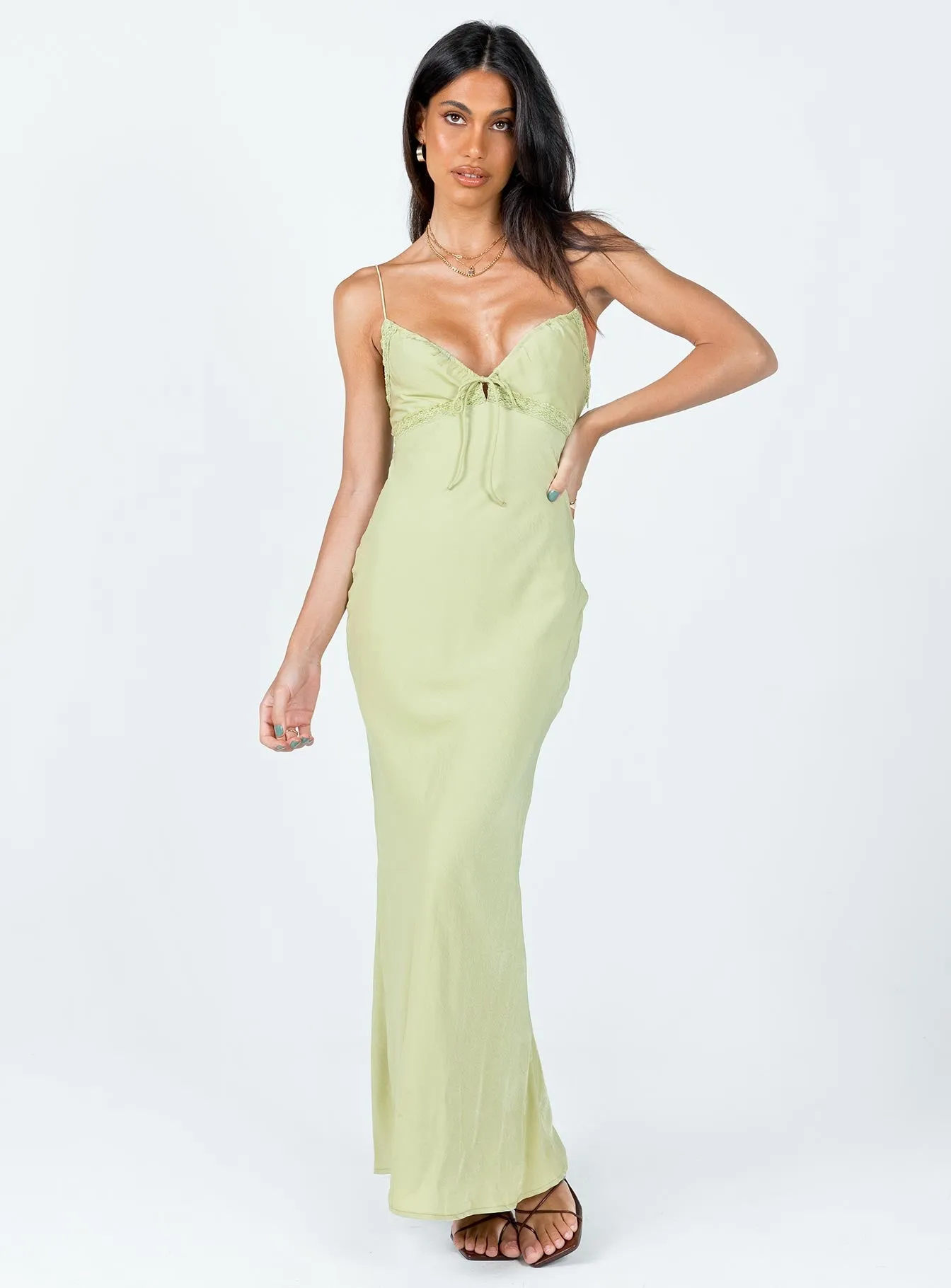 Rooftop-Event Emily Maxi Dress Green