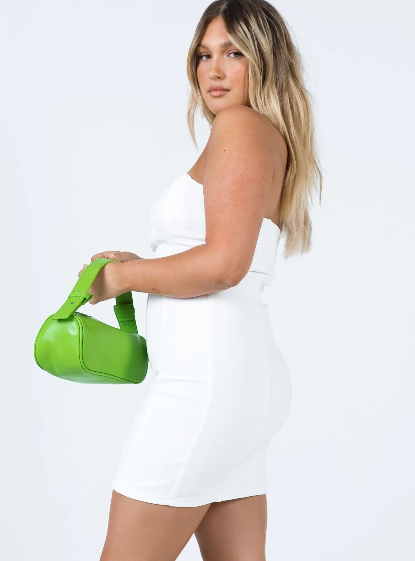 Tristian Mini Dress White Calm Mood