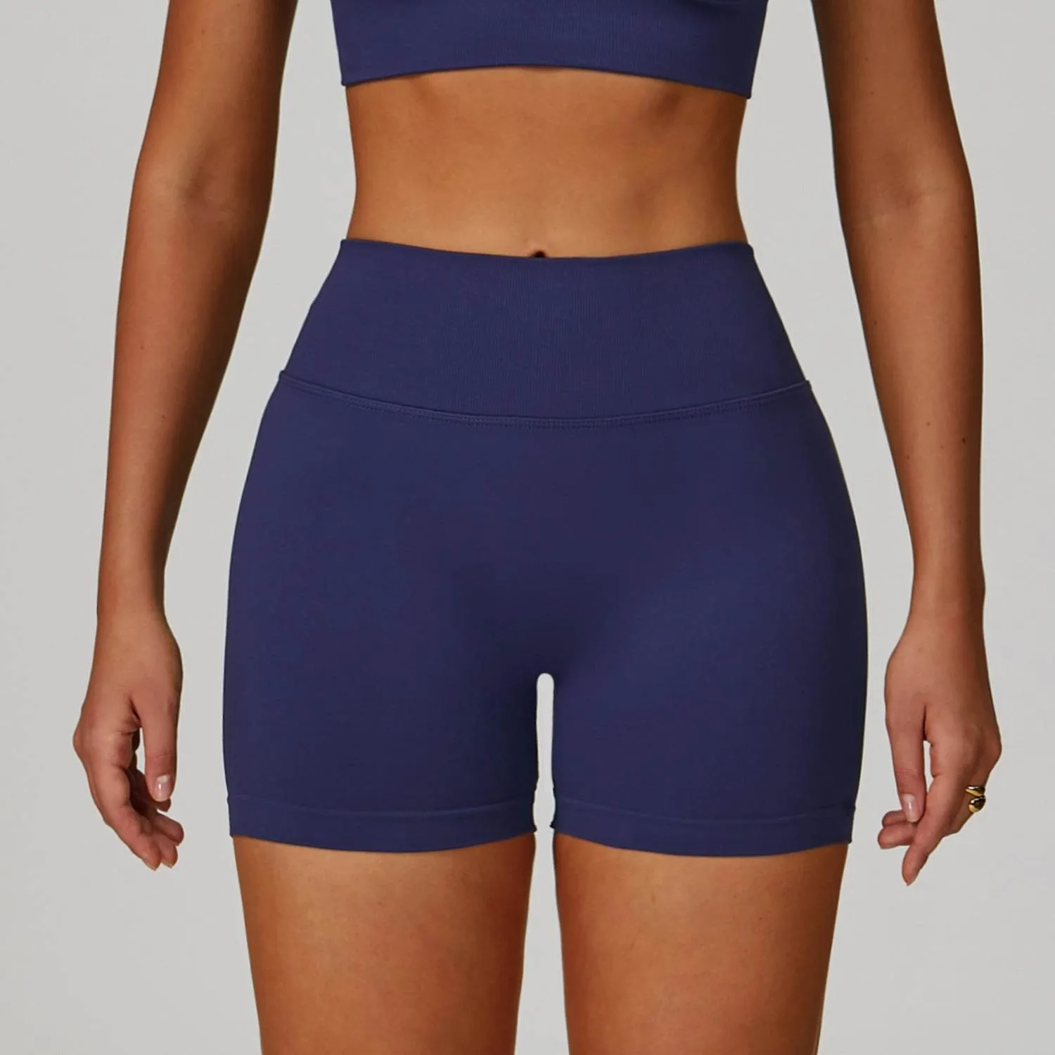 StaticFree Lining V Back High waist Biker Short