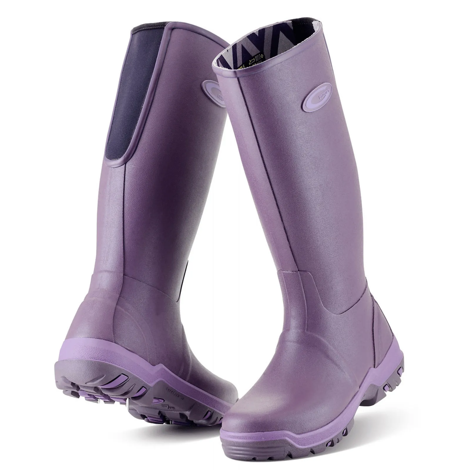 Grubs Womens Rainline  Wellies Rugged Design