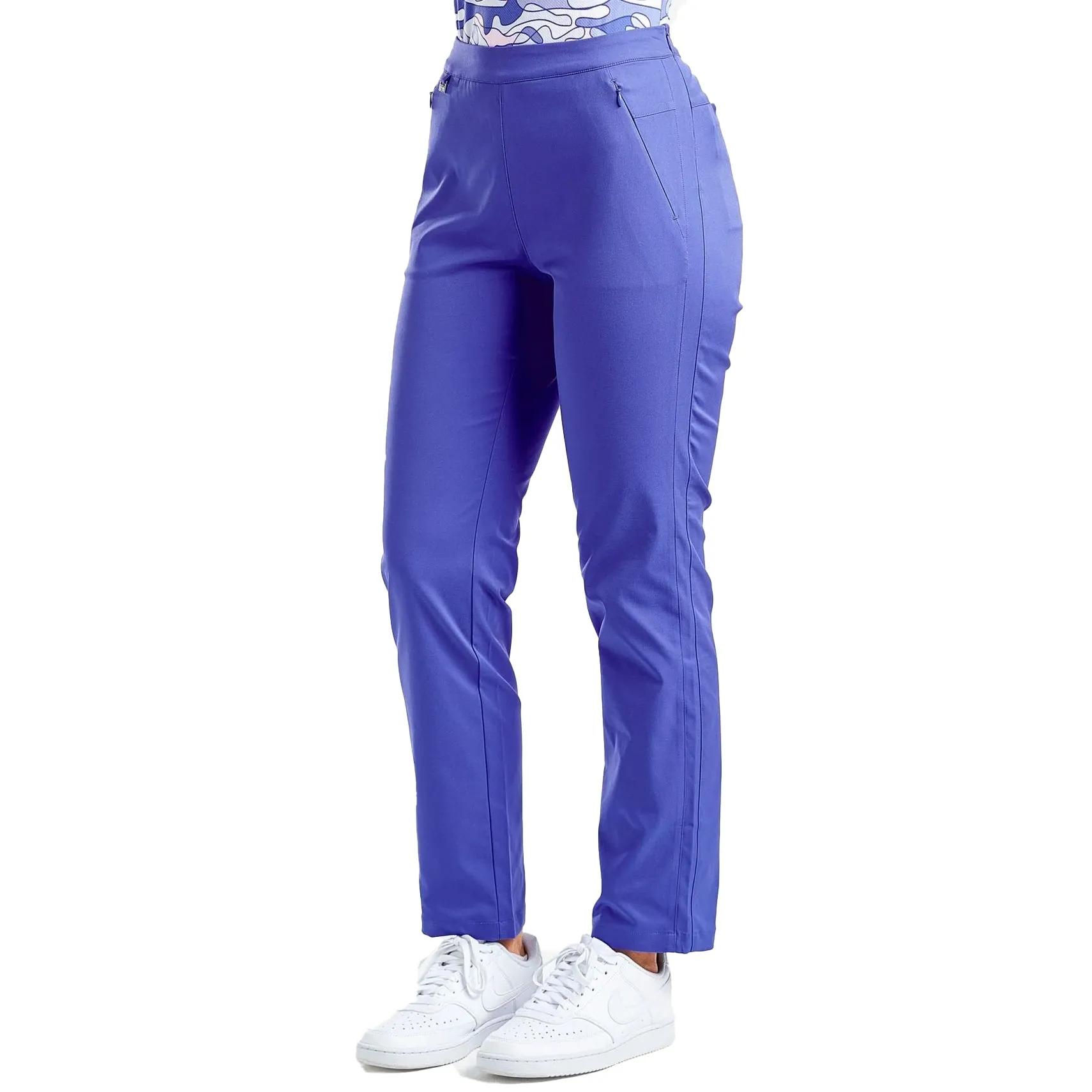 Nivo Women's Nyala Golf Pants - Cobalt High Waist
