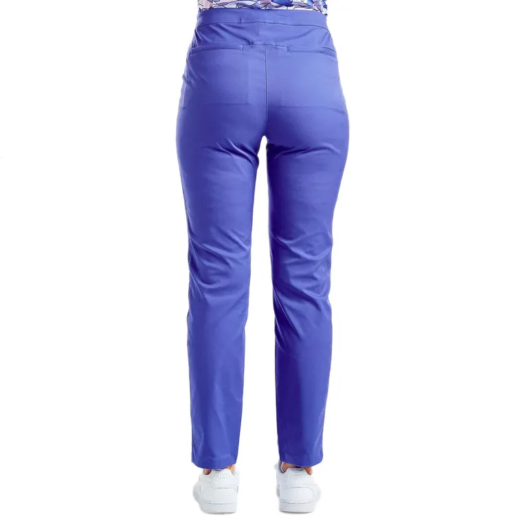 Nivo Women's Nyala Golf Pants - Cobalt Pull-on style Lightweight Flex