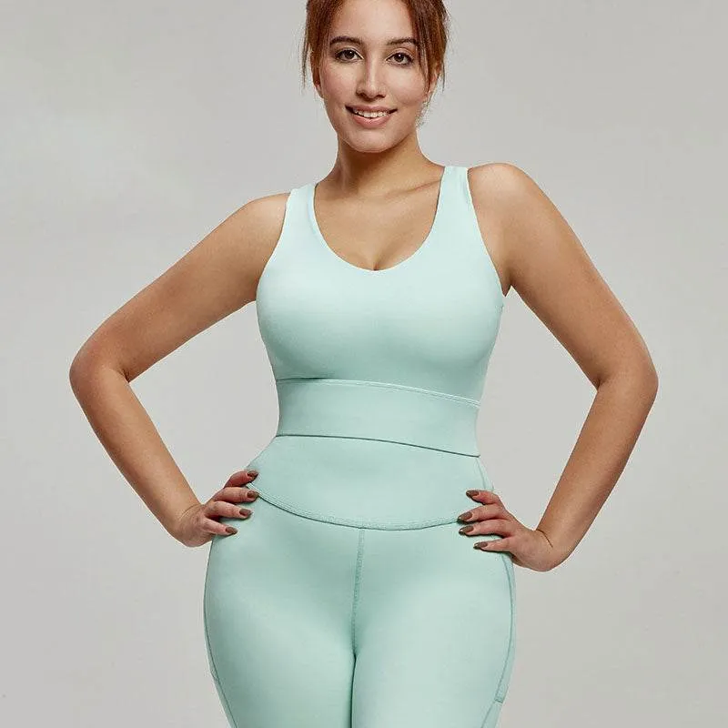 Comfortable Jacket Plus Size Sleeveless Yoga Tank Tops