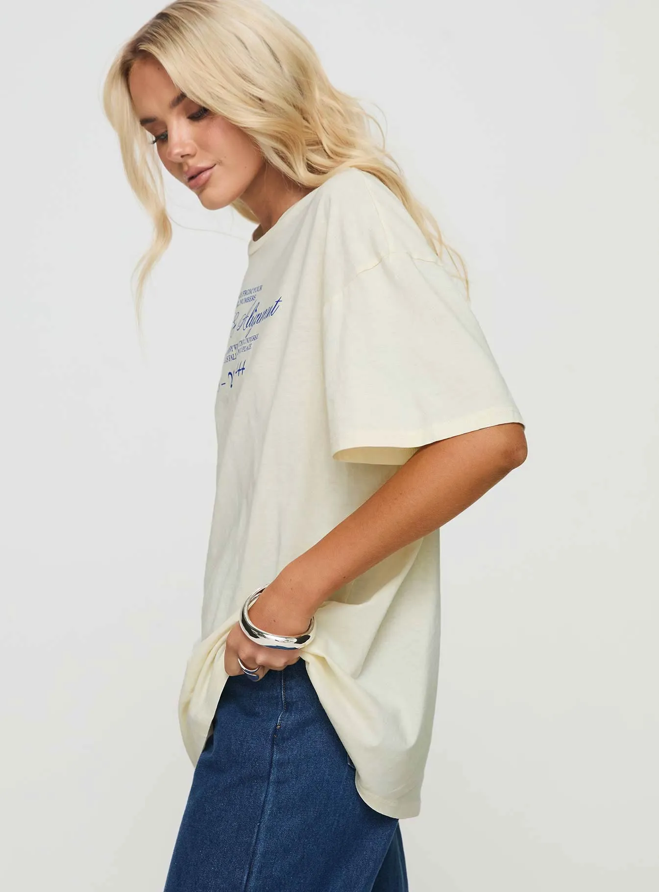 Holiday Wear Sustainable Textile Balance & Harmony Tee White