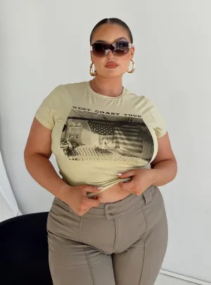 West Coast Longline Tee Multi Curve Beach Wear Micro Perforation