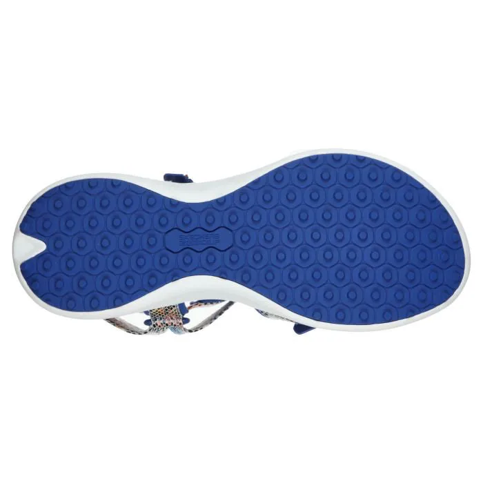 New Skechers GO GOLF 600 Charm Sandals - Blue Multi. MSP$70 Comfort Stability Quick Flex