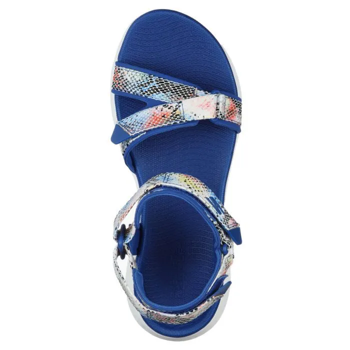 Pro Grip New Skechers GO GOLF 600 Charm Sandals - Blue Multi. MSP$70