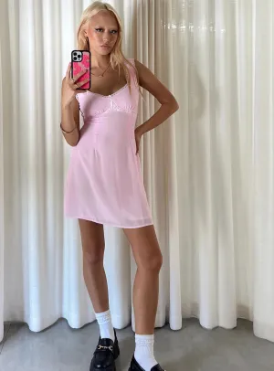 Gentle Aesthetic Travel Essential Adori Mini Dress Pink