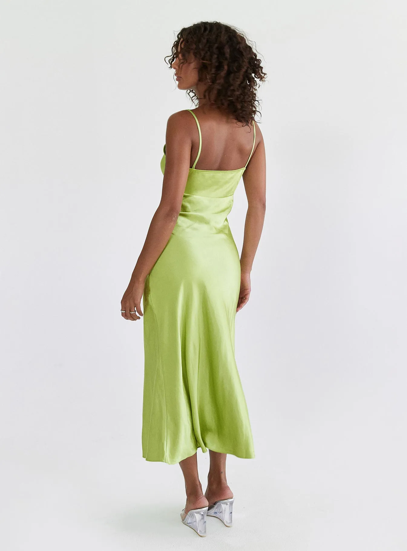 Fit Vibe Trudence Midi Dress Green