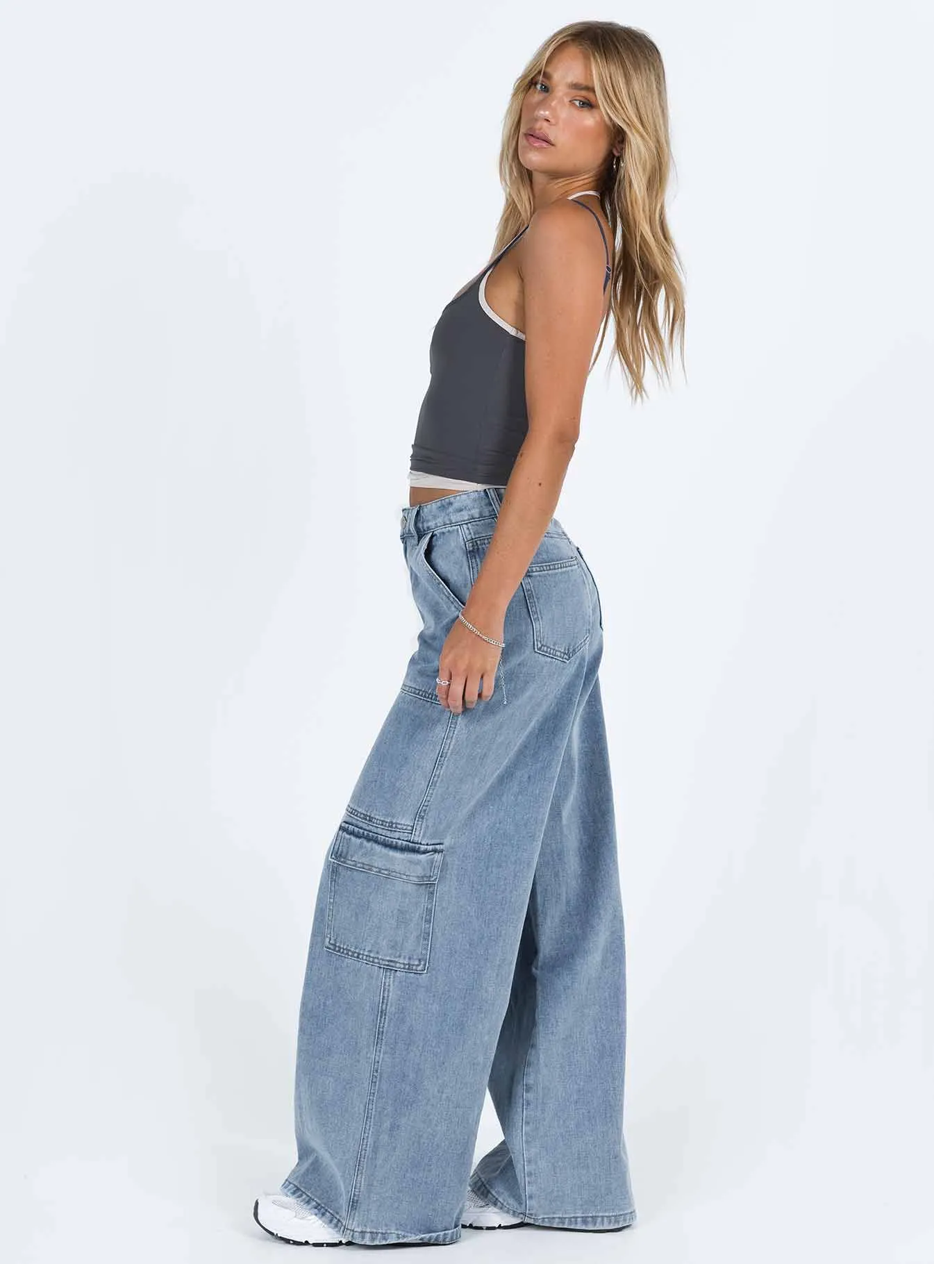 Workwear Essentials Tamba Cargo Jeans Denim