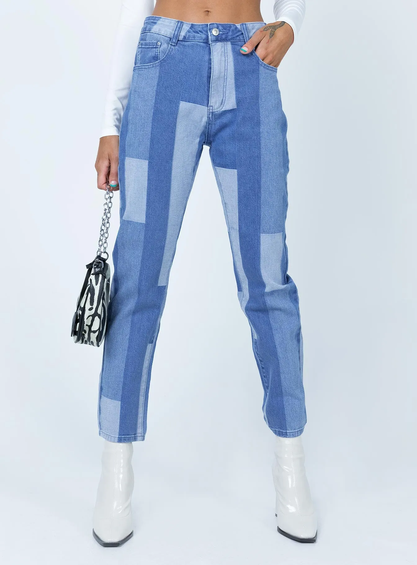 Vintage Style Zahra Denim Jeans