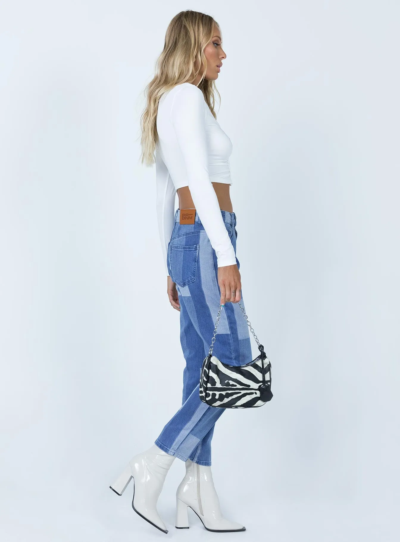 AbrasiveReinforcedZones Zahra Denim Jeans