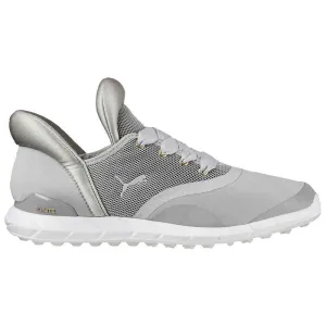 Optimal Traction New Puma Ignite Spikeless Golf Shoes White/Grey Size 10 MSP$100
