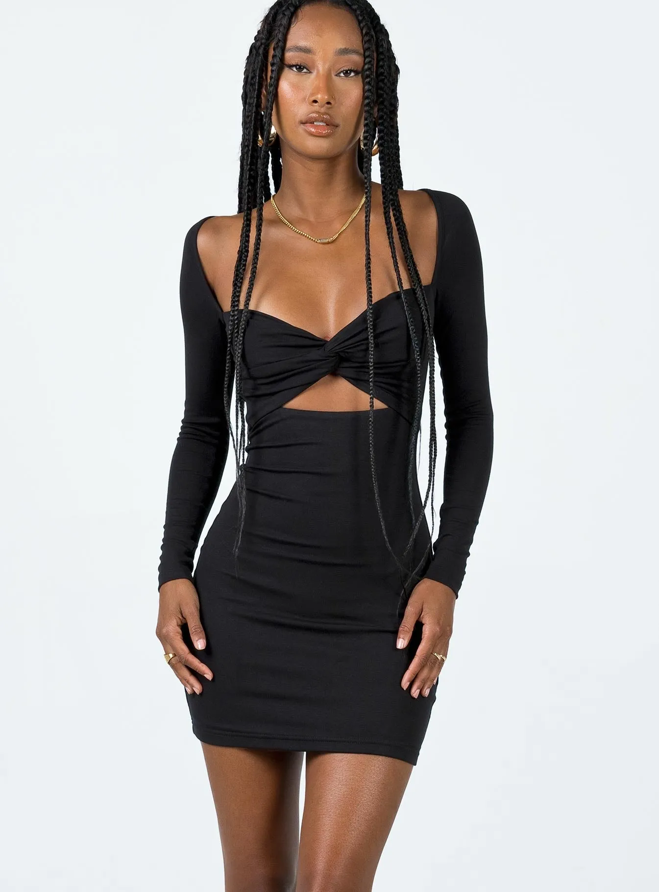Lennel Mini Dress Black All Moments Bright Colors