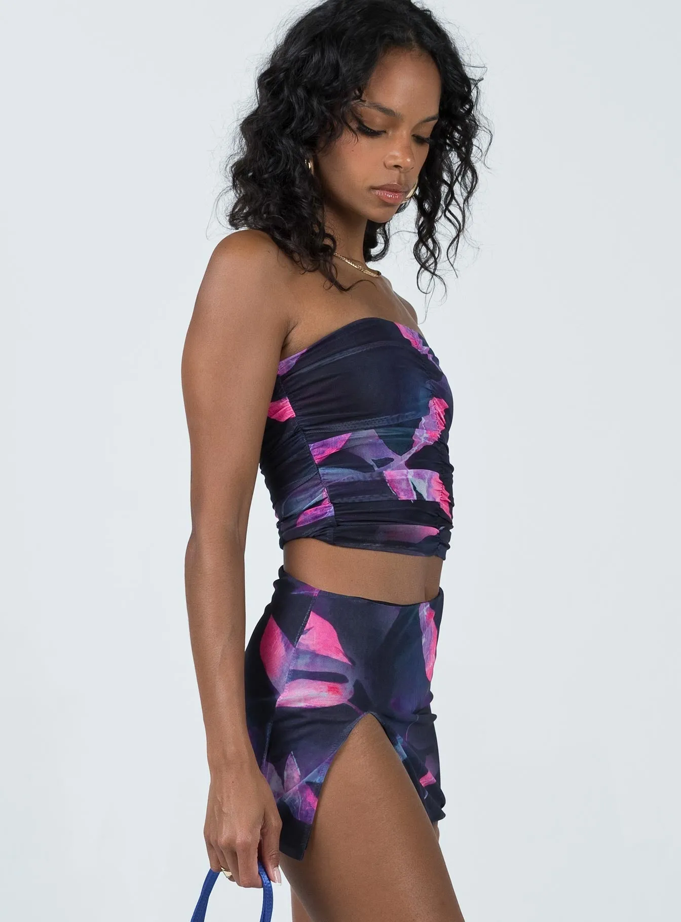 Tammin Mini Skirt Multi Non Irritating Seams Machine washable