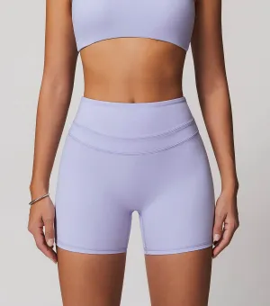 High Waist Elastic Tight Fitness Shorts Garden Ease