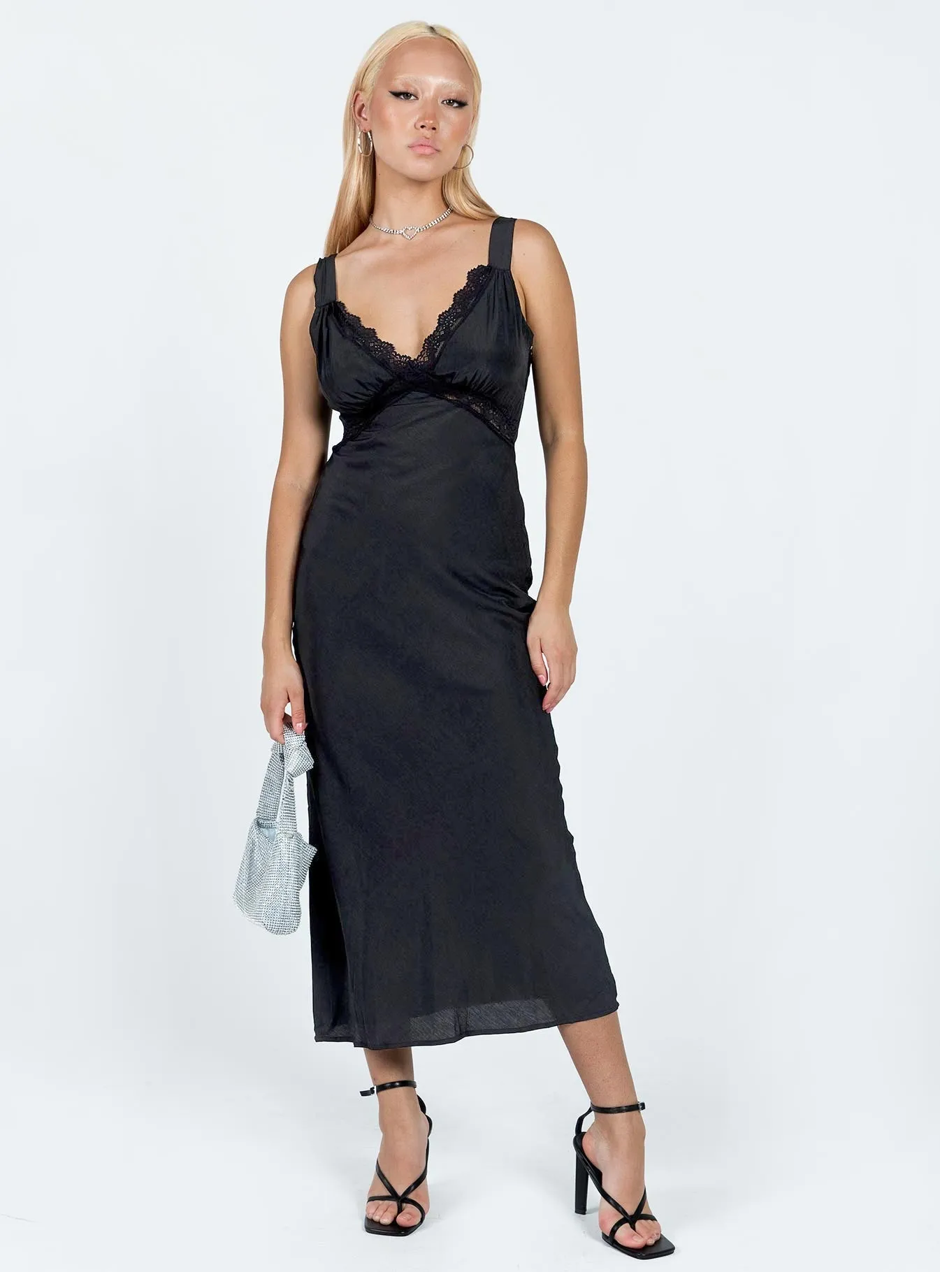 City Rhythm Hannelle Maxi Dress Black