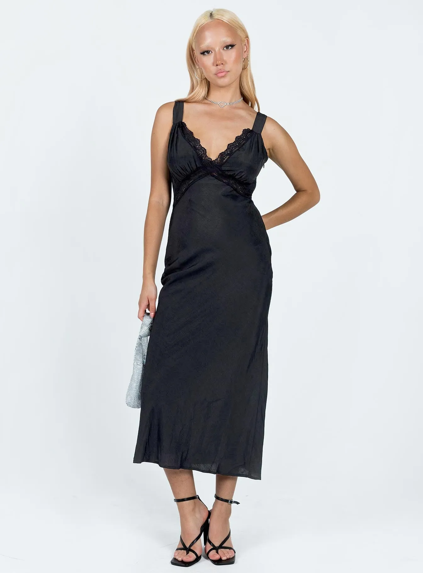 City Mood Hannelle Maxi Dress Black