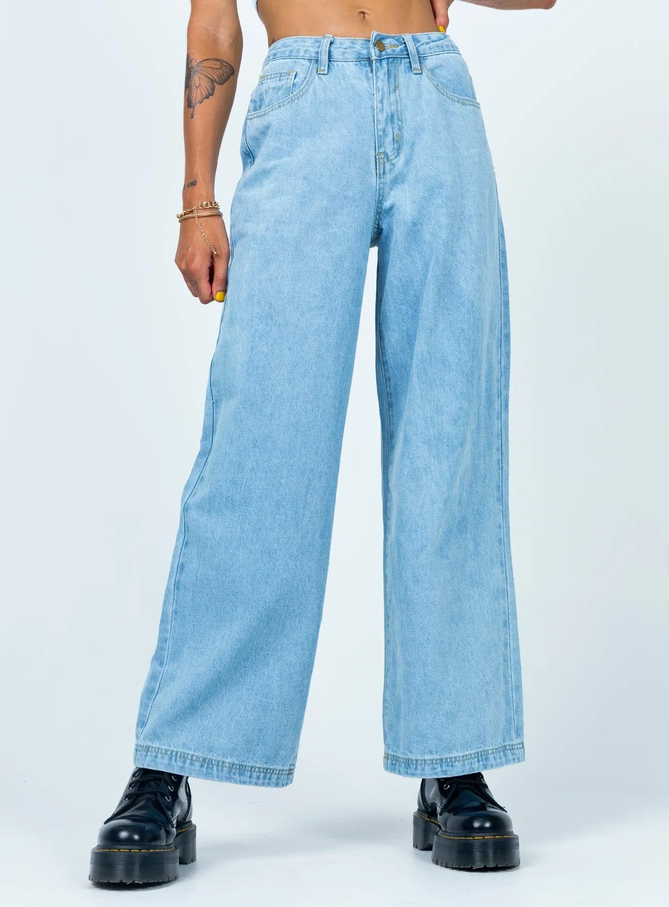 Casual Design Parker Oversized Jeans Denim