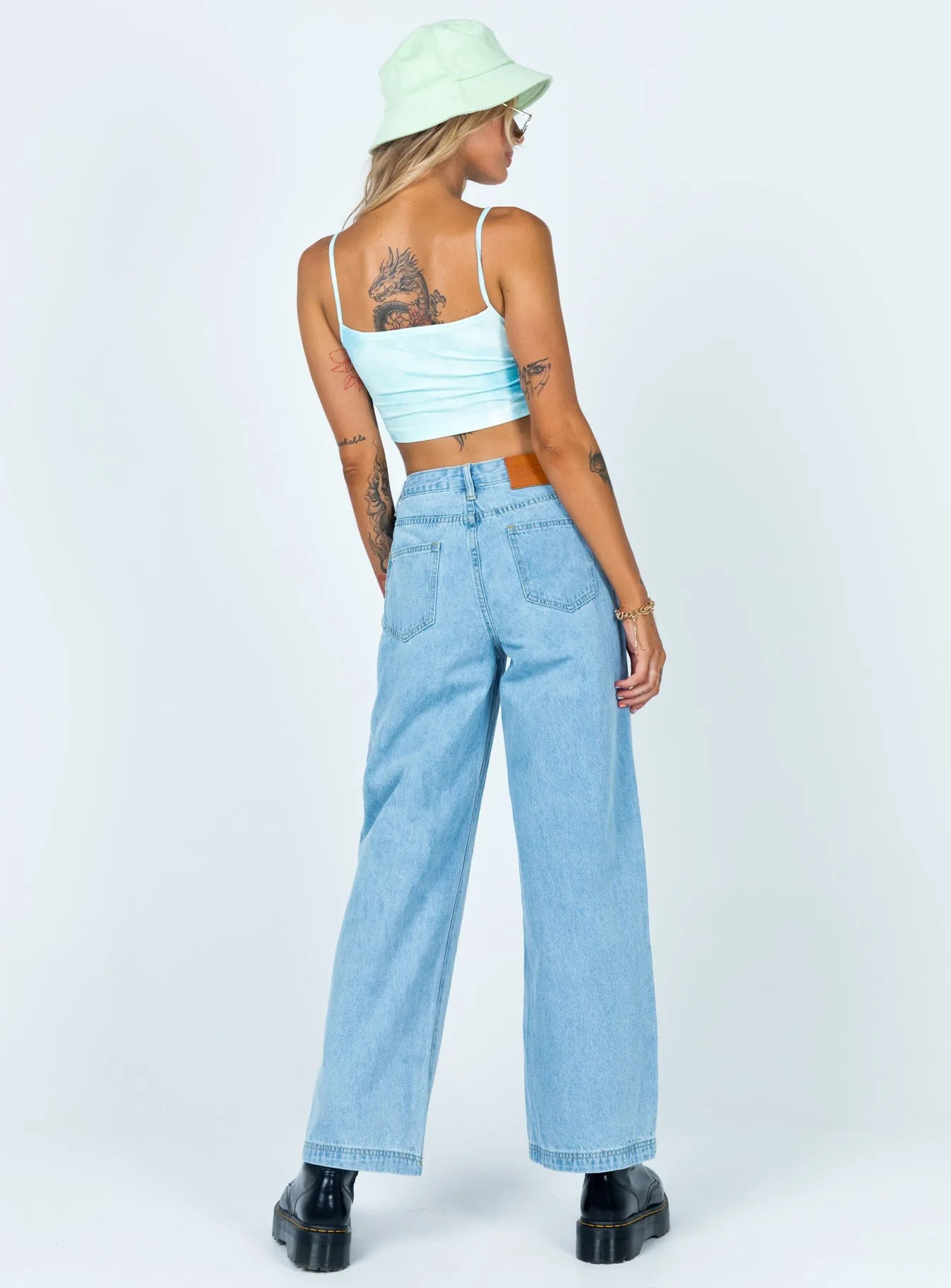 Parker Oversized Jeans Denim ButterySoftTexture Natural Fiber Blend