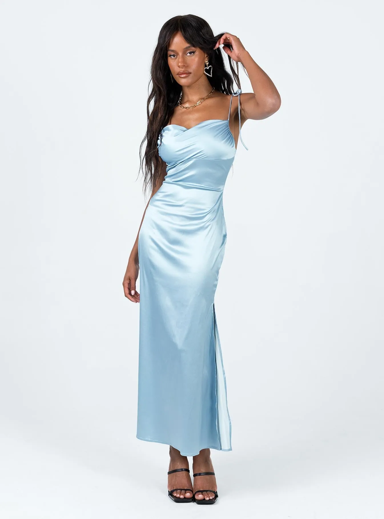Grace Soft Chic Motion Avriel Maxi Dress Blue