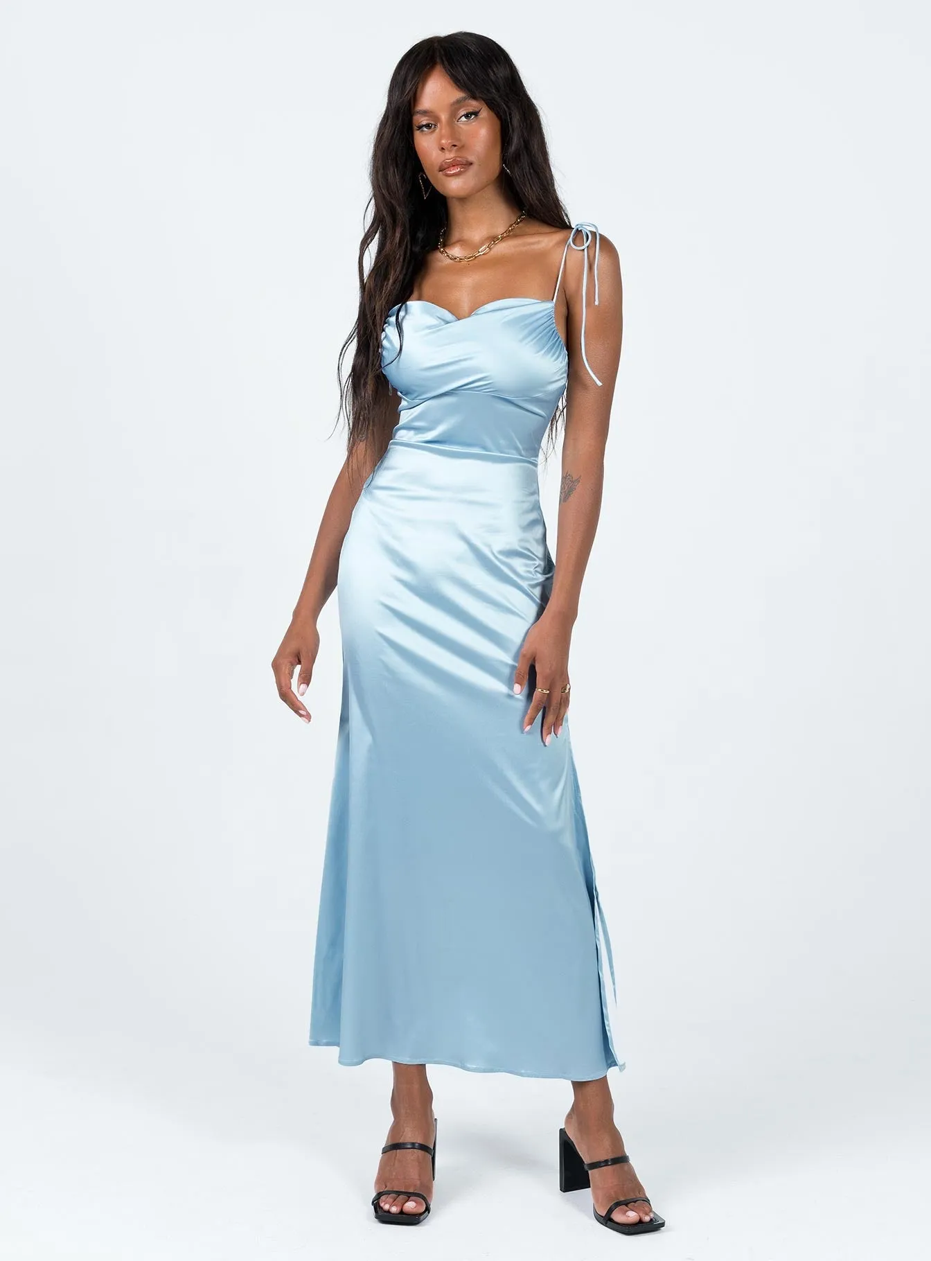 Avriel Maxi Dress Blue Church Proper