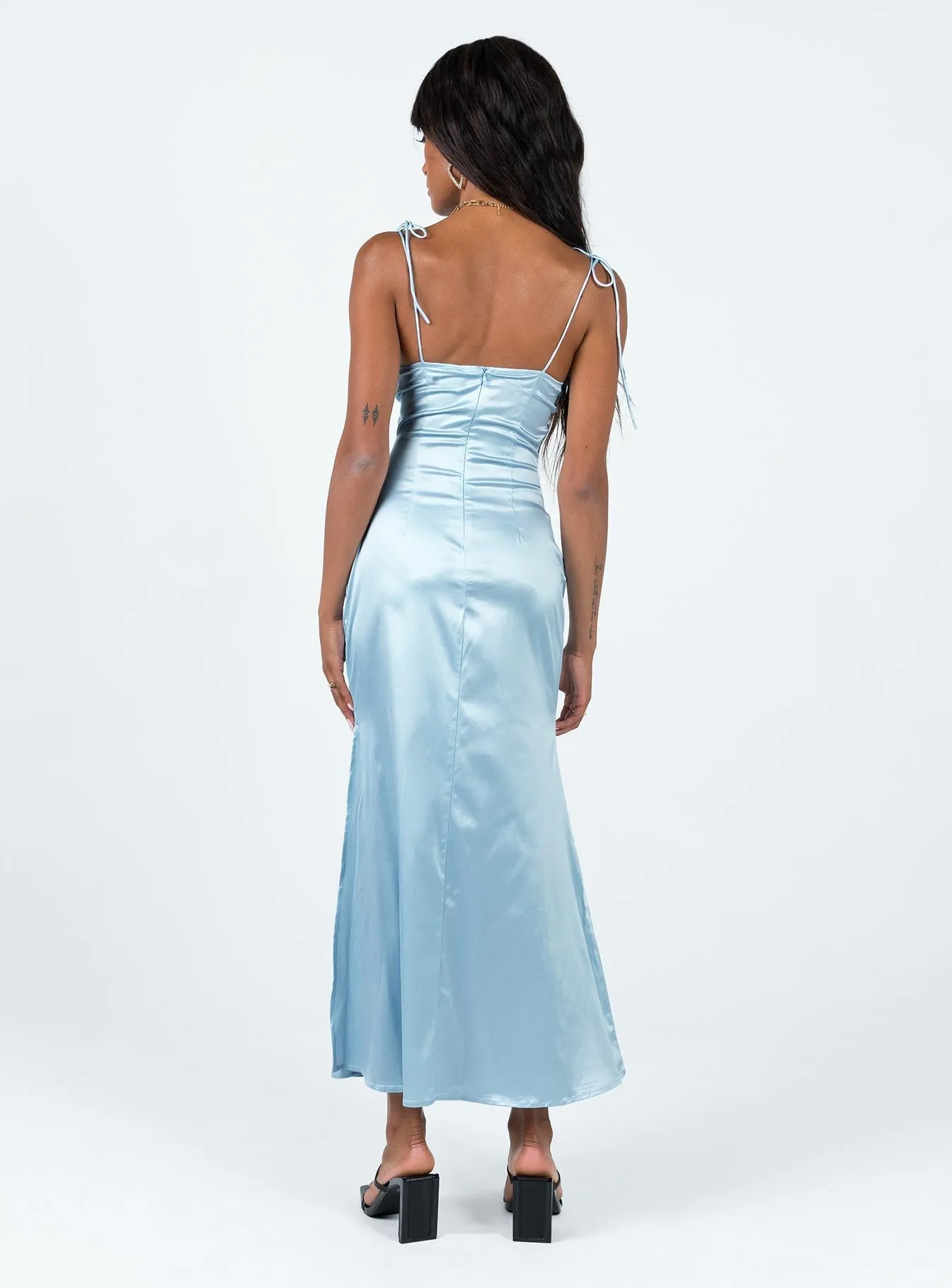Light Base Fashionable Style Avriel Maxi Dress Blue