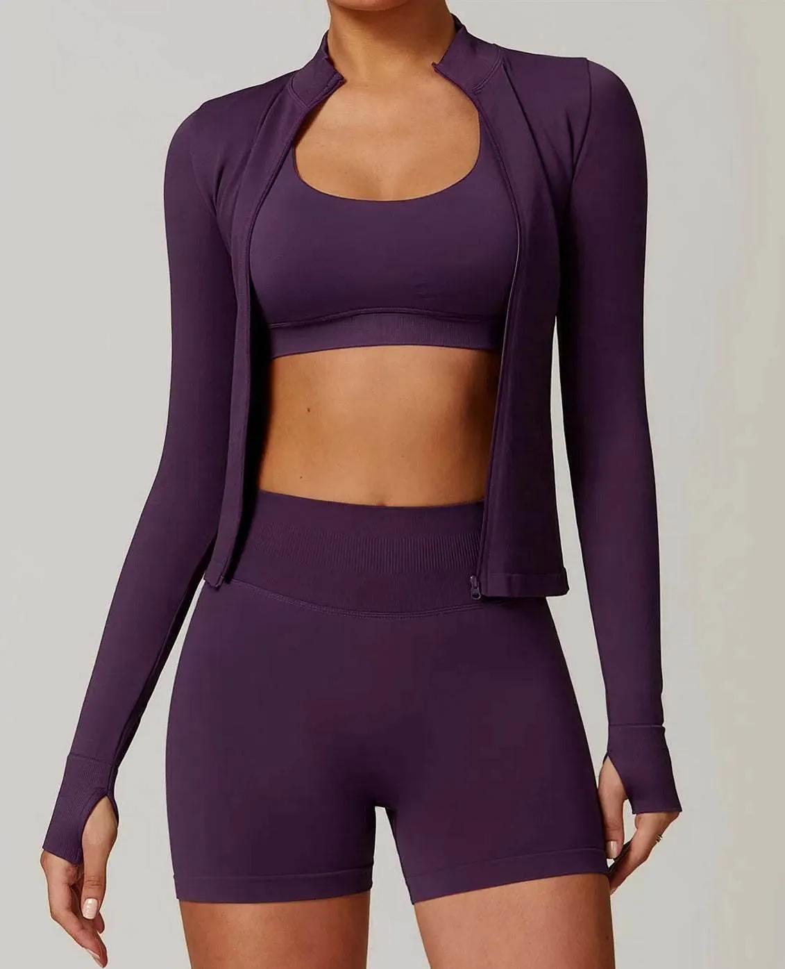 Slim Fit Full Zip Sports Jacket Grace Ease