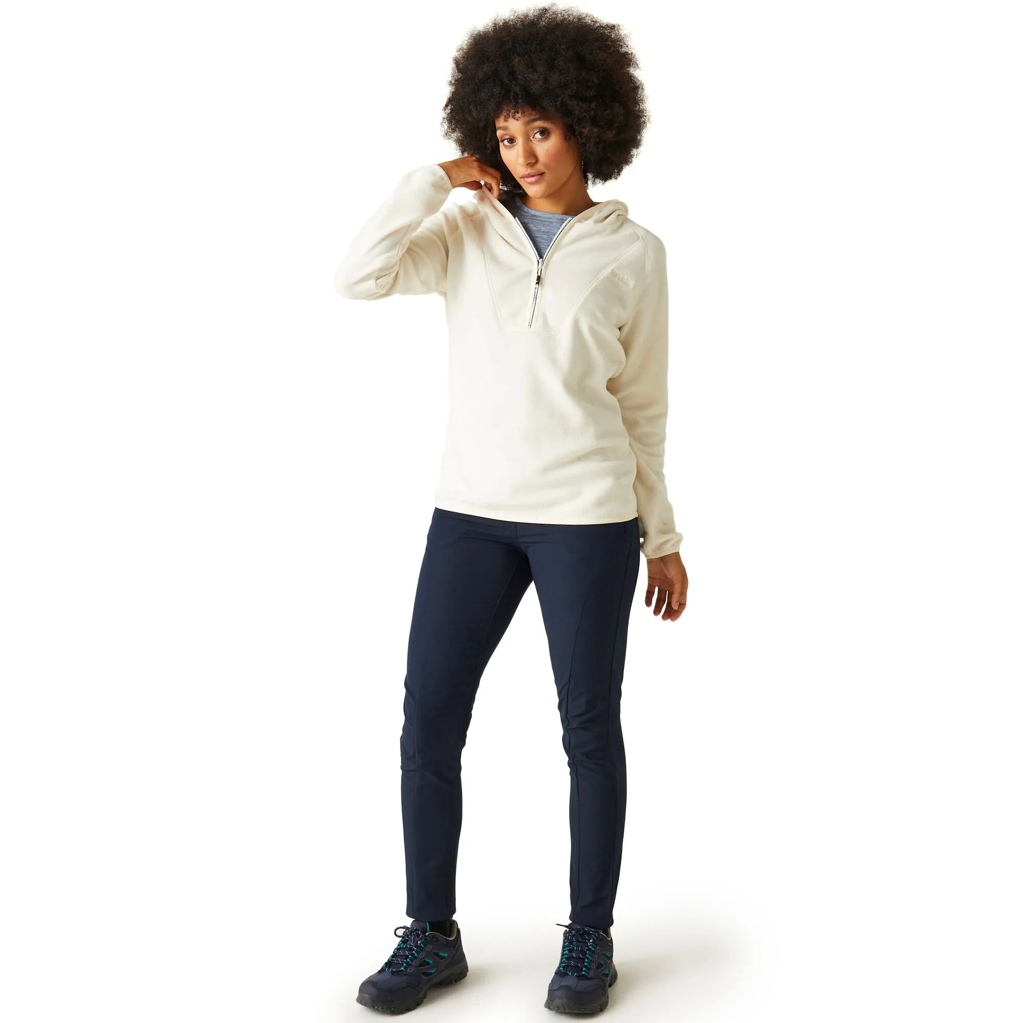 Breathable Material Regatta Womens Warriewood Half Zip Fleece