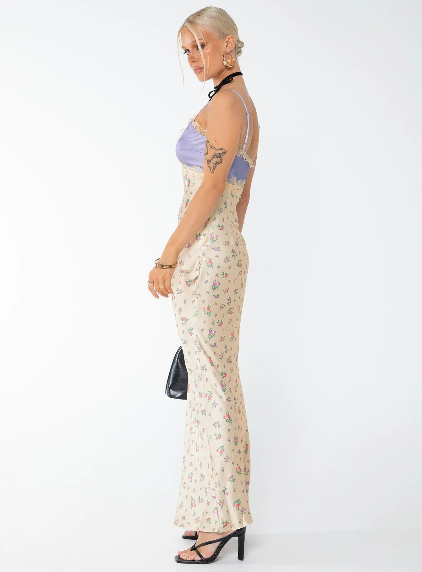 Sanz Maxi Dress Multi Sharp Design