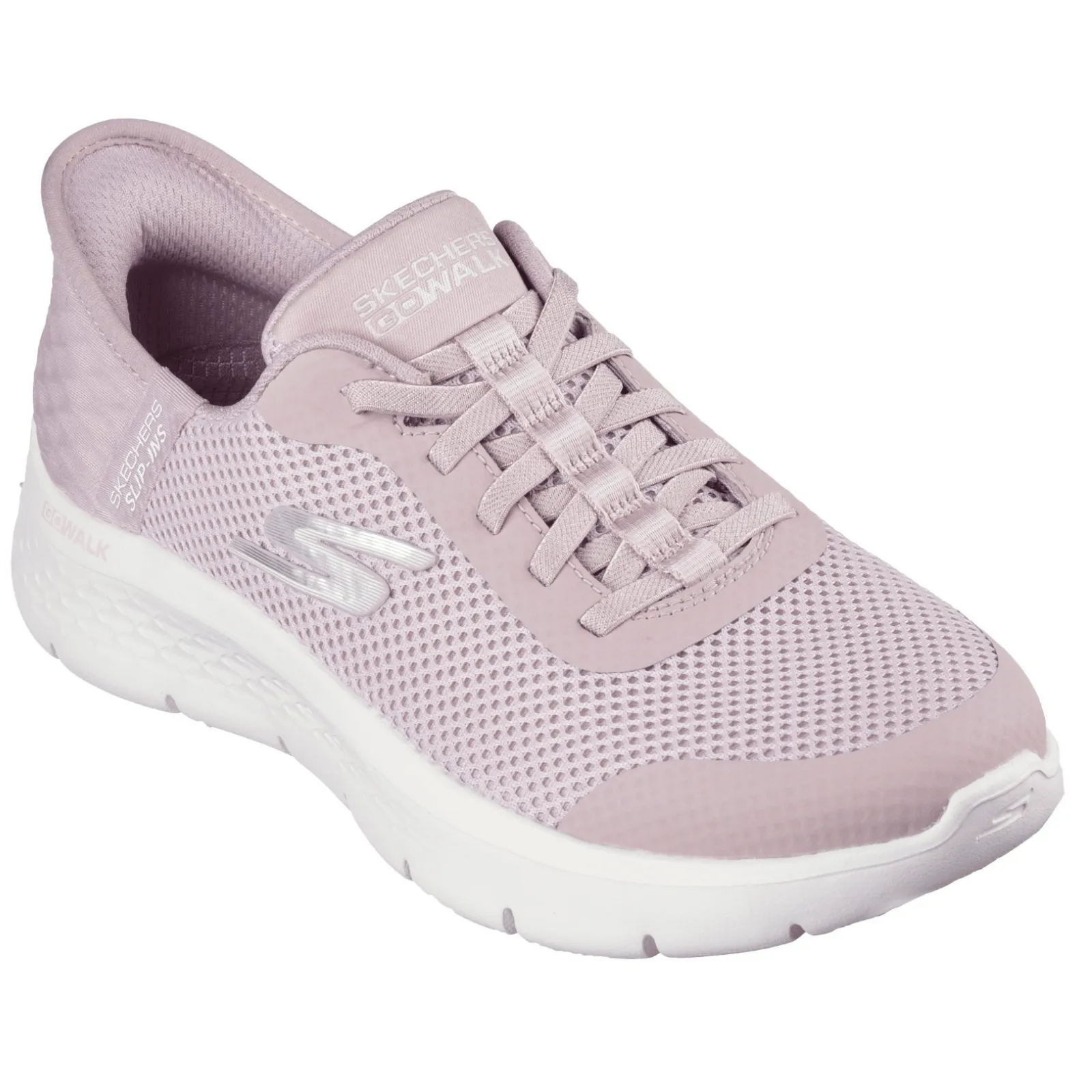 Skechers Womens Go Walk Flex Grand Entry Trainers Nordic Tone