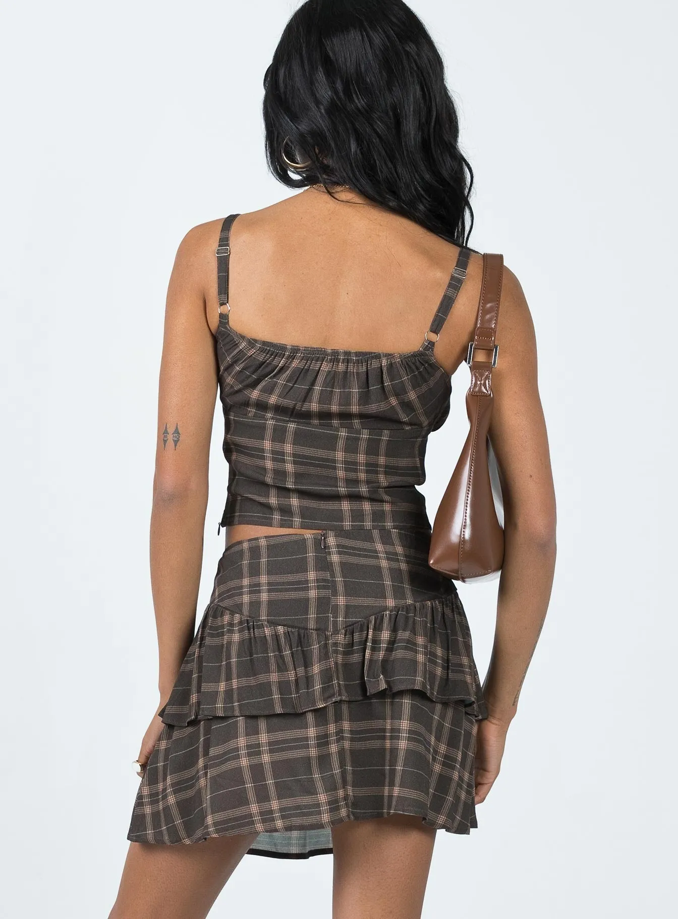 Clean Finish Woodlands Mini Skirt Multi