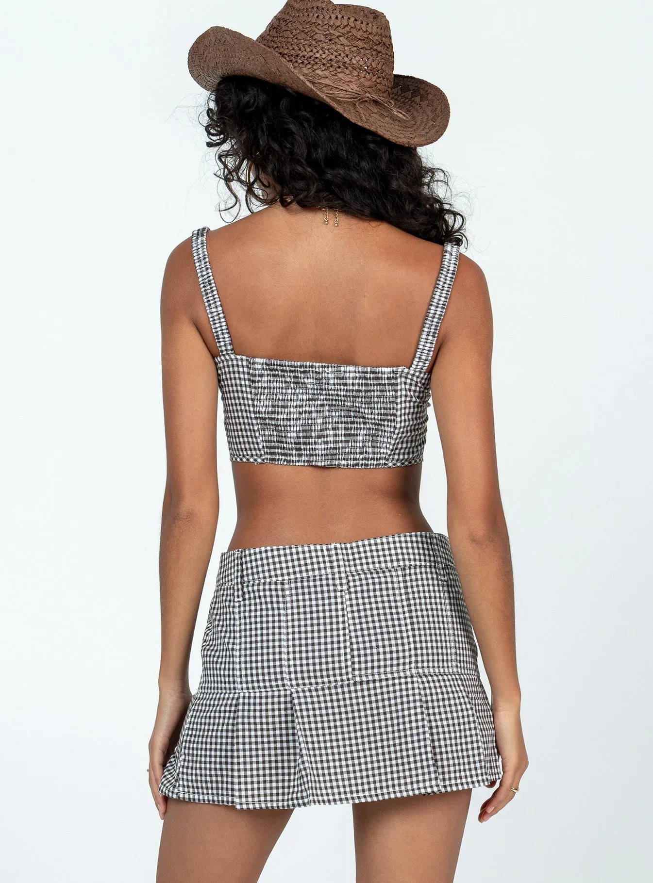 Loui Mini Skirt Multi Fashion Energy Cool Tone