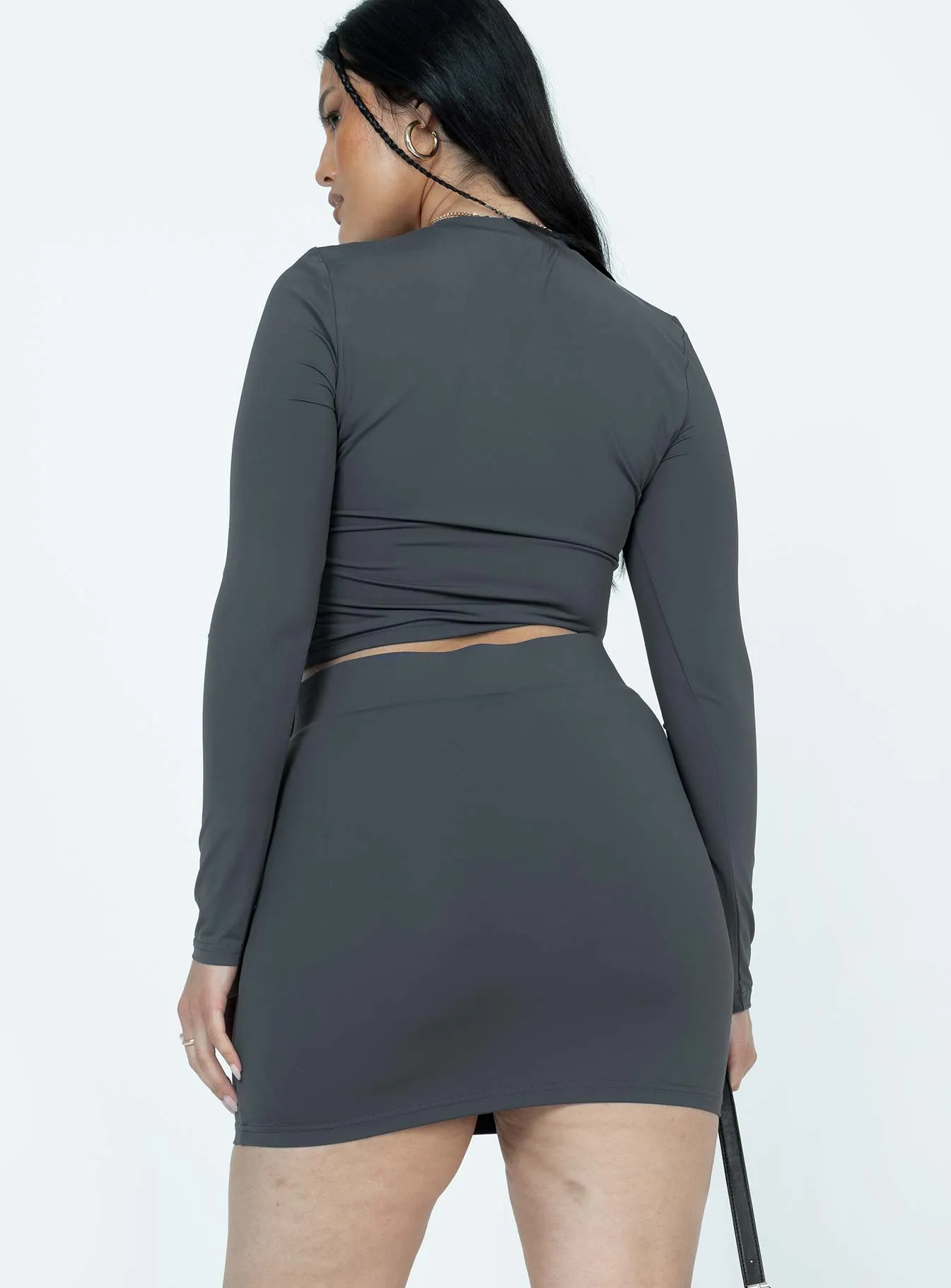 Urban Edge Contemporary Mood Teala Set Slate Grey