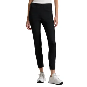 Slimline Fit All Occasion RLX Ralph Lauren Women's Eagle Stretch Twill Golf Pants - Black