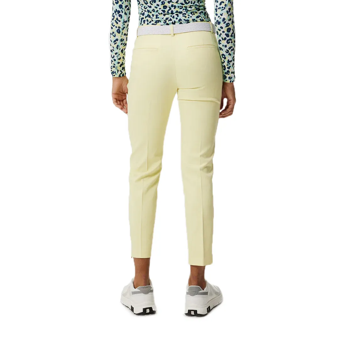 Ripped design J.Lindeberg Women's Pia Golf Pants - Wax Yellow