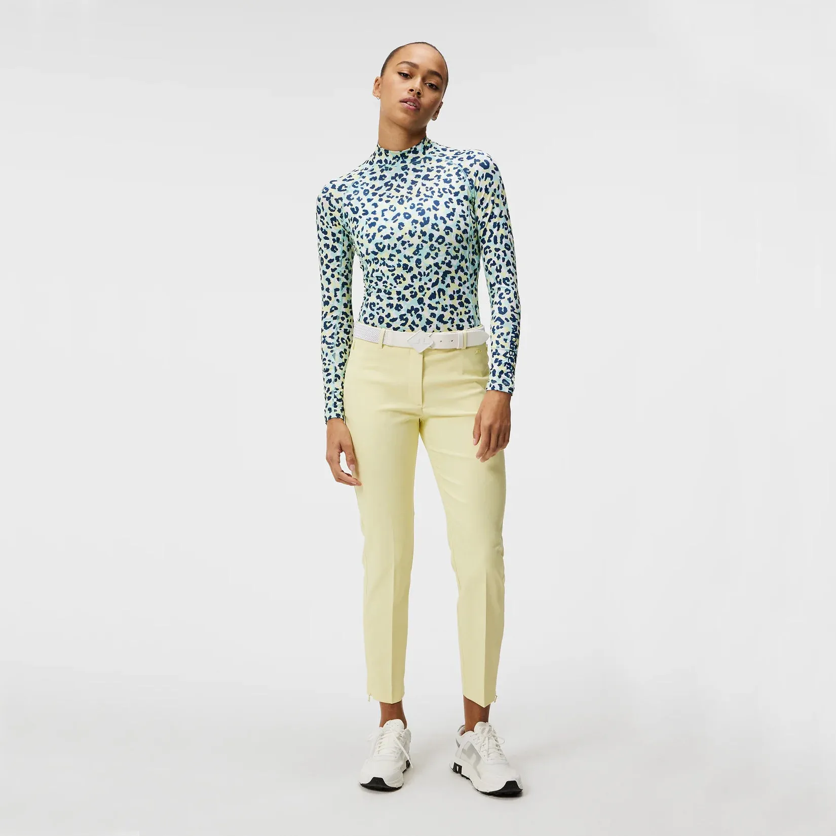 Heat Friendly J.Lindeberg Women's Pia Golf Pants - Wax Yellow