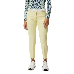 Layering Essential tech fabric J.Lindeberg Women's Pia Golf Pants - Wax Yellow