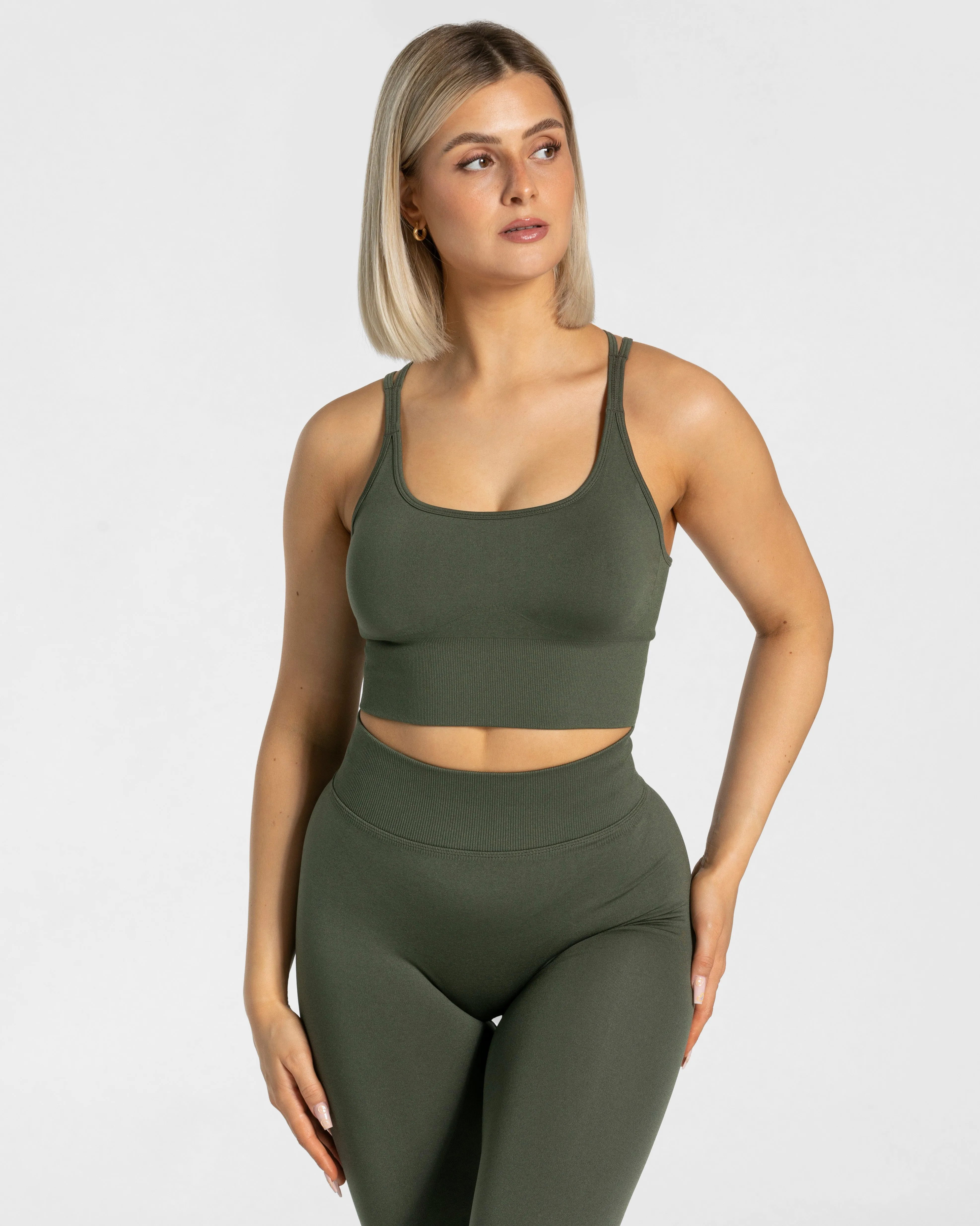 Statement Bh "Khaki" Sleeveless seams