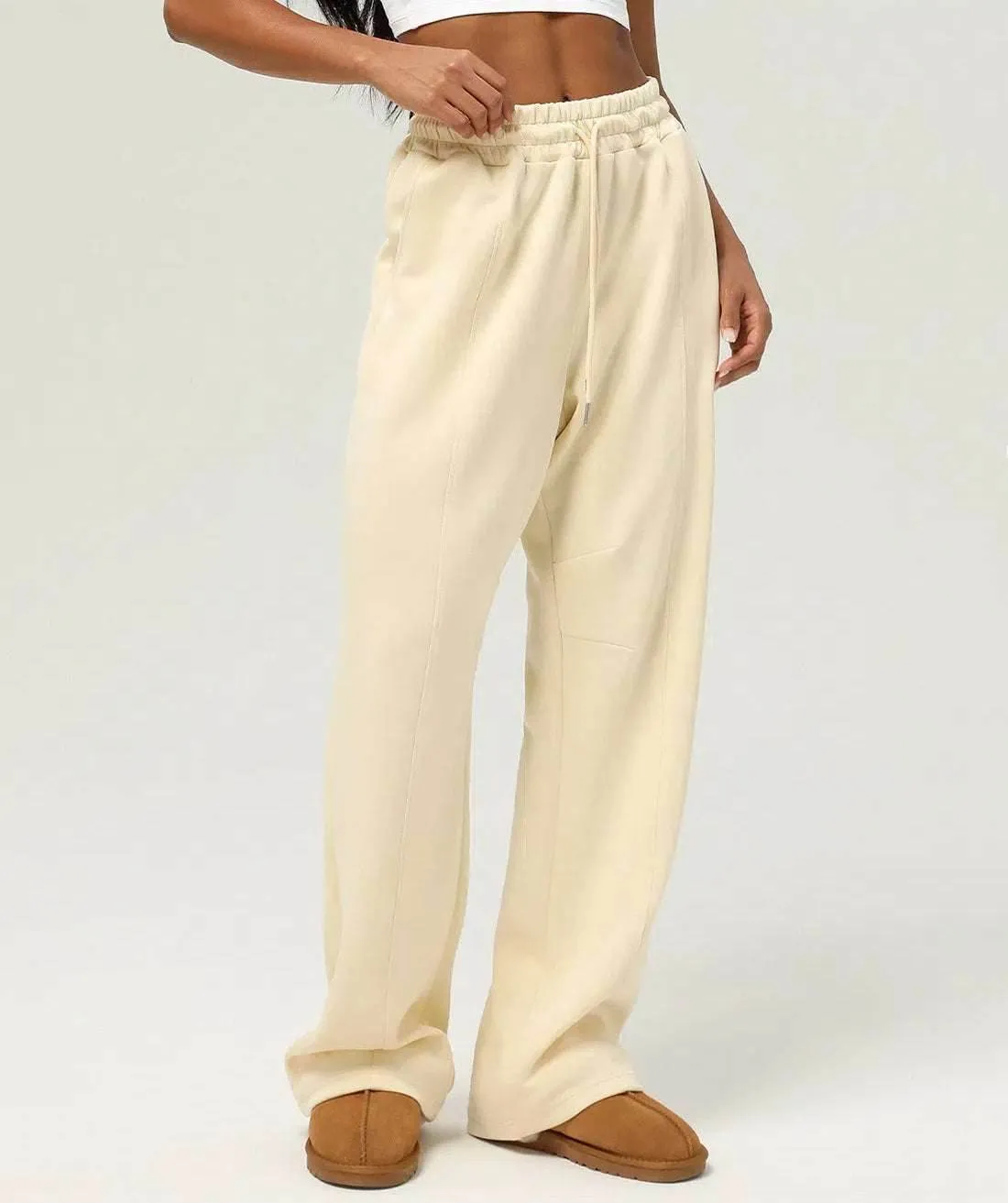 Seasonal Style Casual Yoga Jogger Pant with Drawstring and Pockets