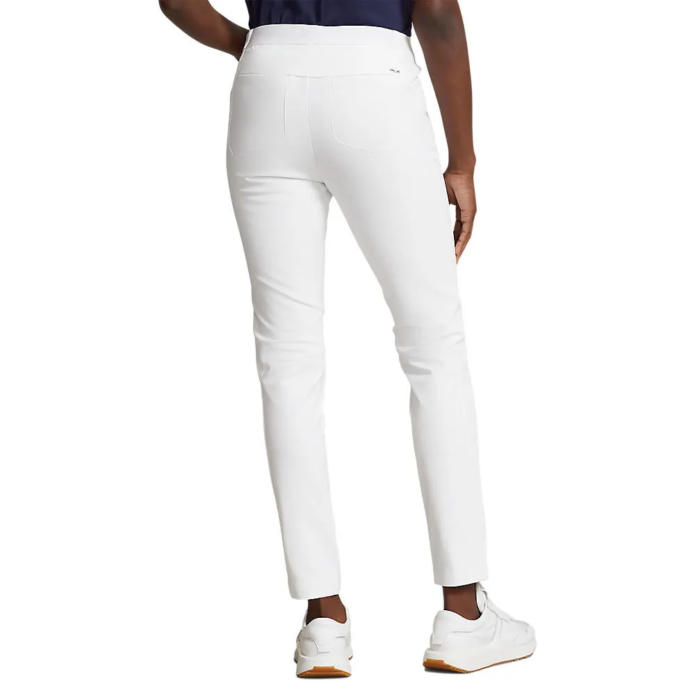 Daily Comfort Fit RLX Ralph Lauren Women's Eagle Stretch Twill Golf Pants - Ceramic White