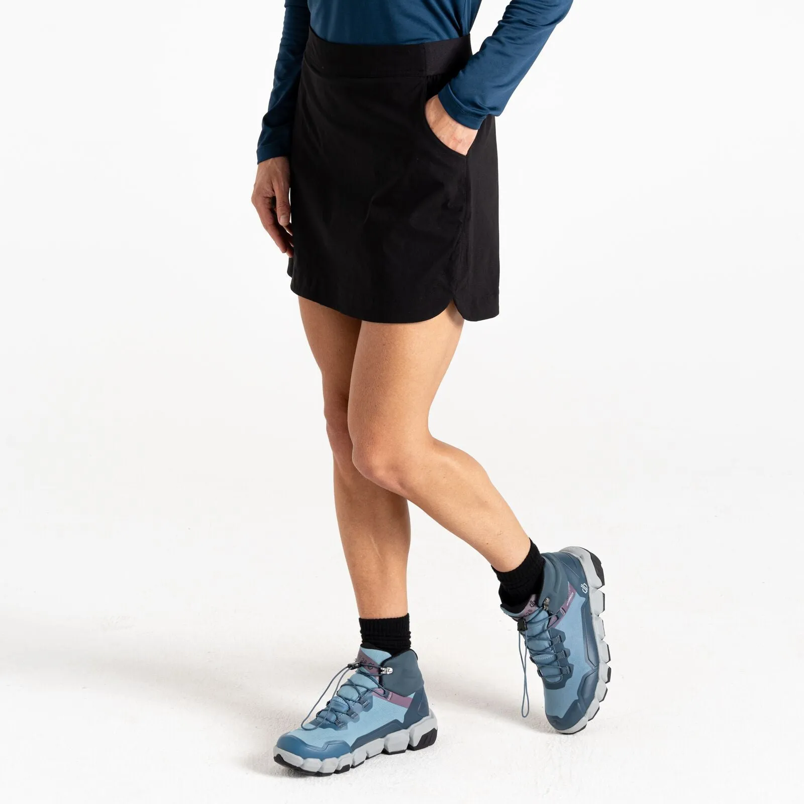 Dare 2B Womens Melodious Skort Walking Shorts Polyester fabric