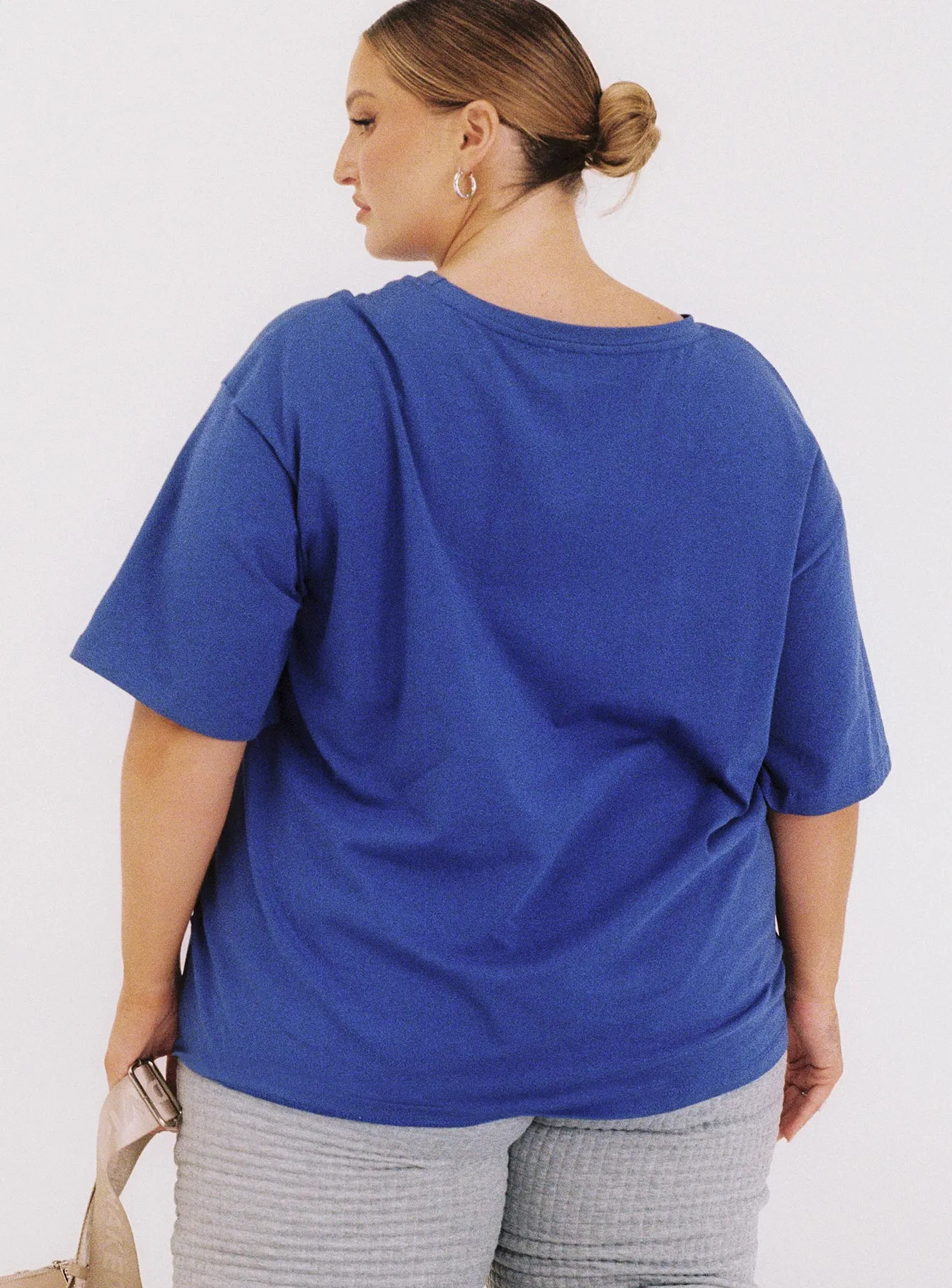 hypoallergenic material Yosemite Tee Blue Curve