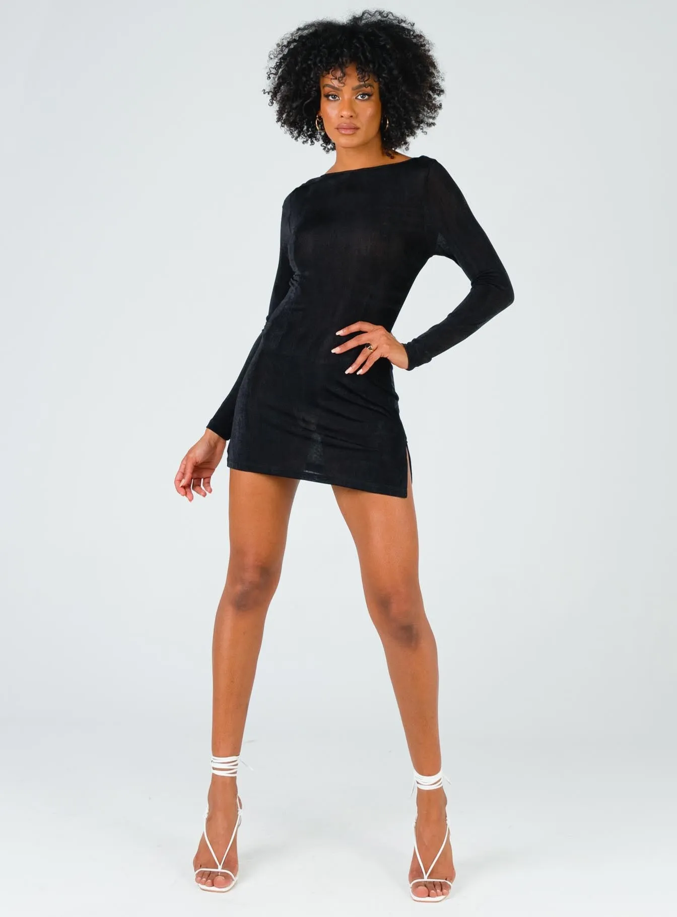 Montana Mini Dress Black Chill Fashion