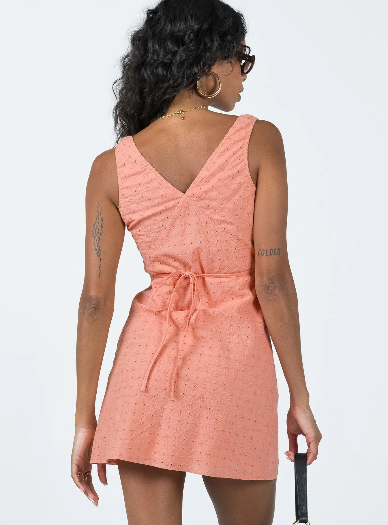 Nellie Mini Dress Rust Style Upgrade London Edge