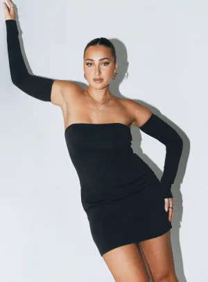 Classic Look Ramona Mini Dress Black