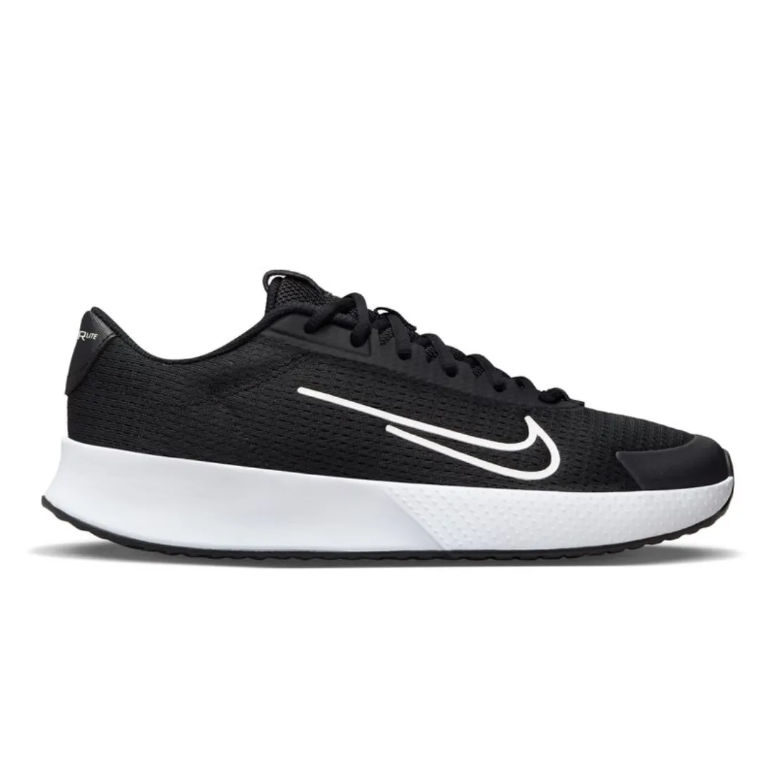 Compression Molded EVA Nike Court Vapor Lite 2 Women Tennis Shoes - Black/White