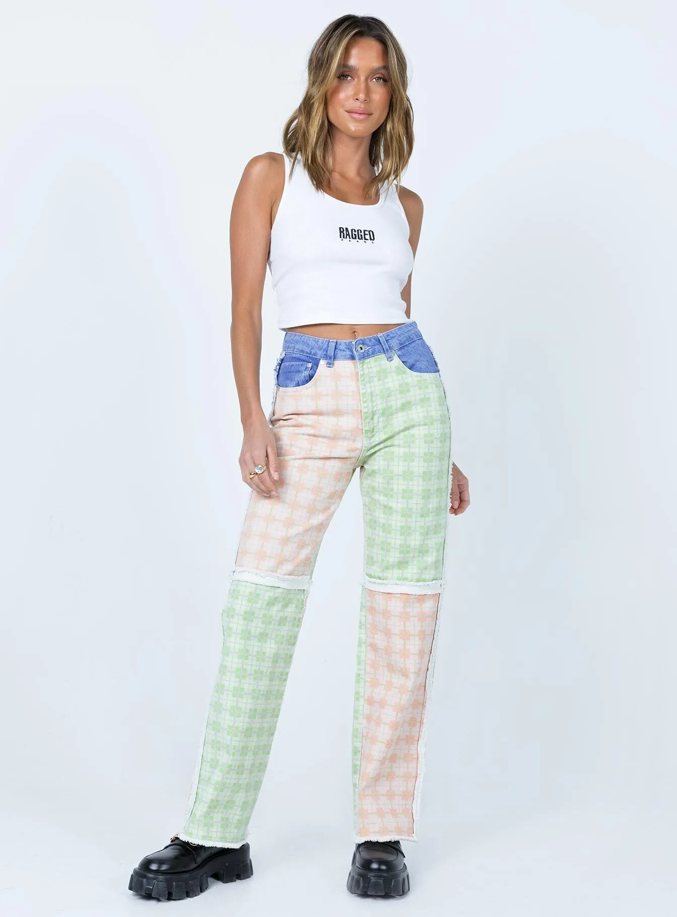 Fresh Ease Work Mix The Ragged Priest Pitch Jeans Multi