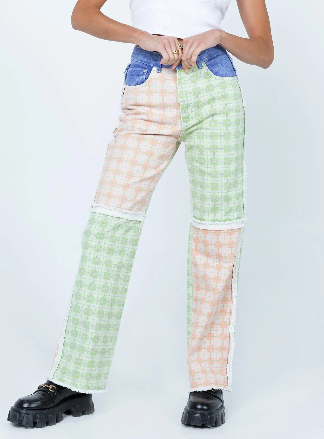 The Ragged Priest Pitch Jeans Multi AntiStatic Cloth